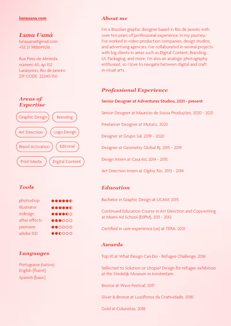 Cover image for Resume