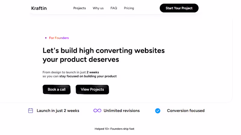 Cover image for Landing Page Design and Framer Development