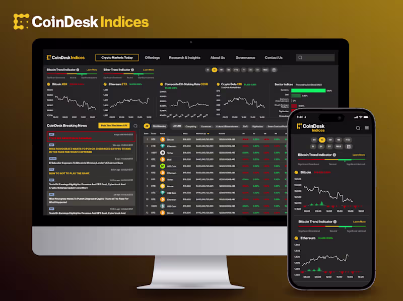 Cover image for CoinDesk Indices