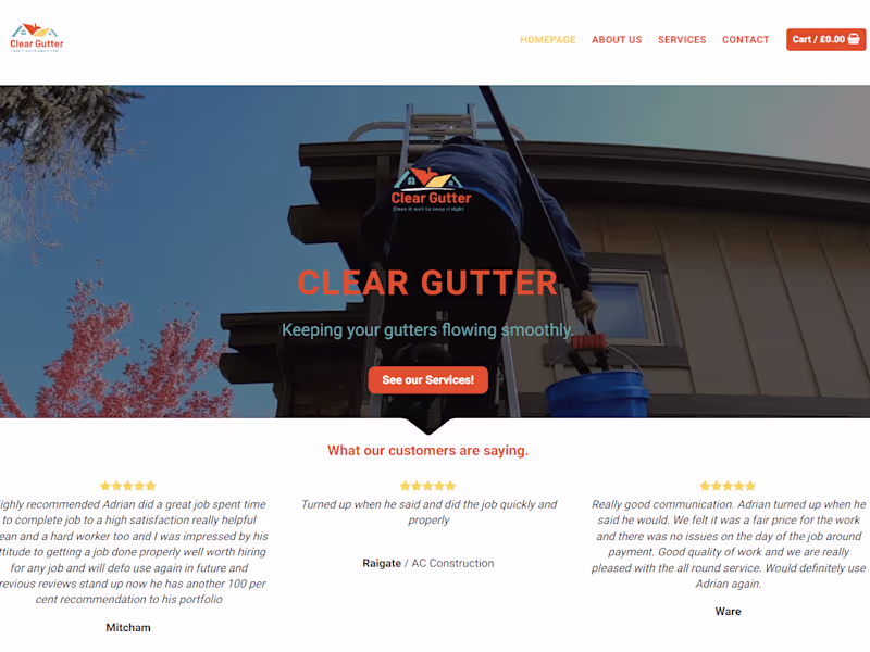 Cover image for Business E-Commerce Website