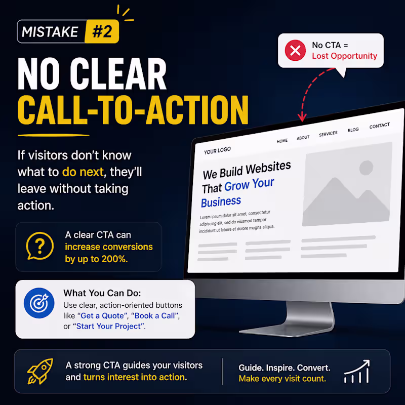 Cover image for 🚨 5 Website Mistakes That
