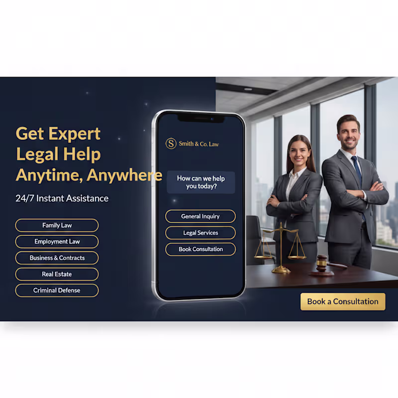 Cover image for Built an AI legal intake