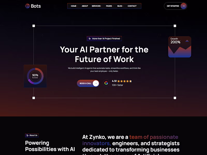 Cover image for Bots - AI Image Generation SaaS