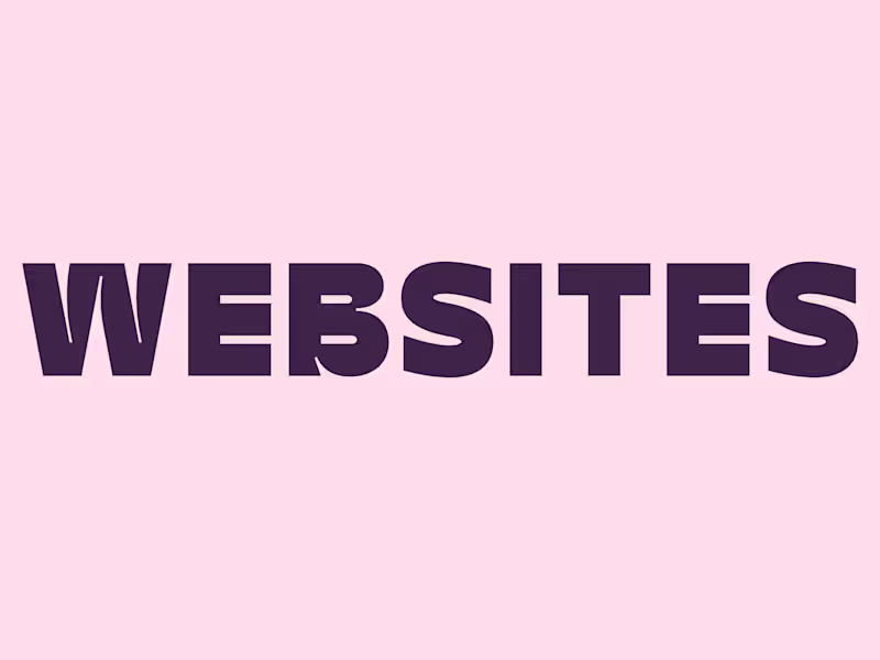 Cover image for Websites