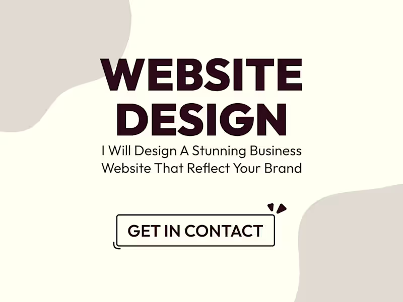 Cover image for Custom Website Design - Figma