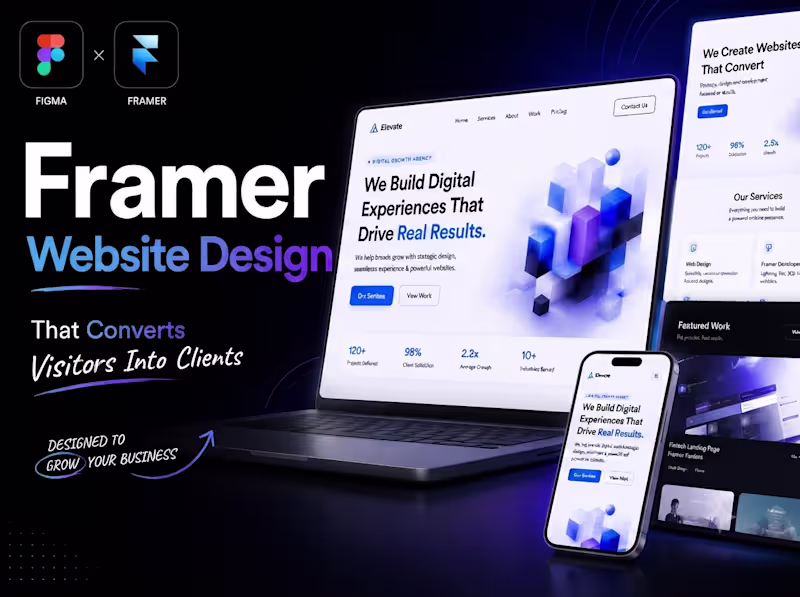 Cover image for Design & Build High Performance Websites in Framer 