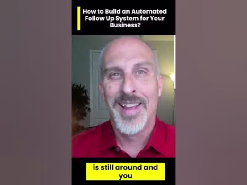 Cover image for Skyrocket Your Sales with This Automated Follow-Up System #shor…