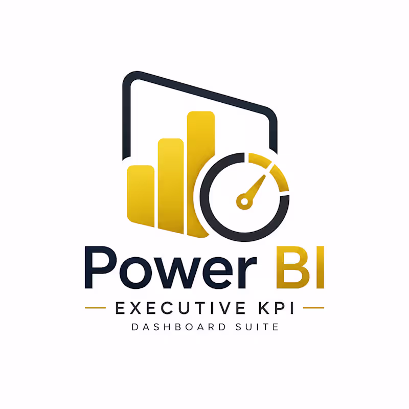 Cover image for Power BI Executive KPI Dashboard
