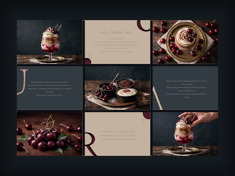 Cover image for AURORA CAFE — Cherry Drink