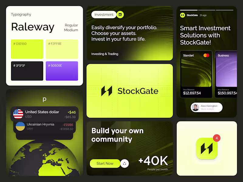 Cover image for Branding For FinTech / Investment Platforms