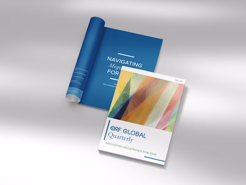 Cover image for ORF Global Quarterly Publication Design