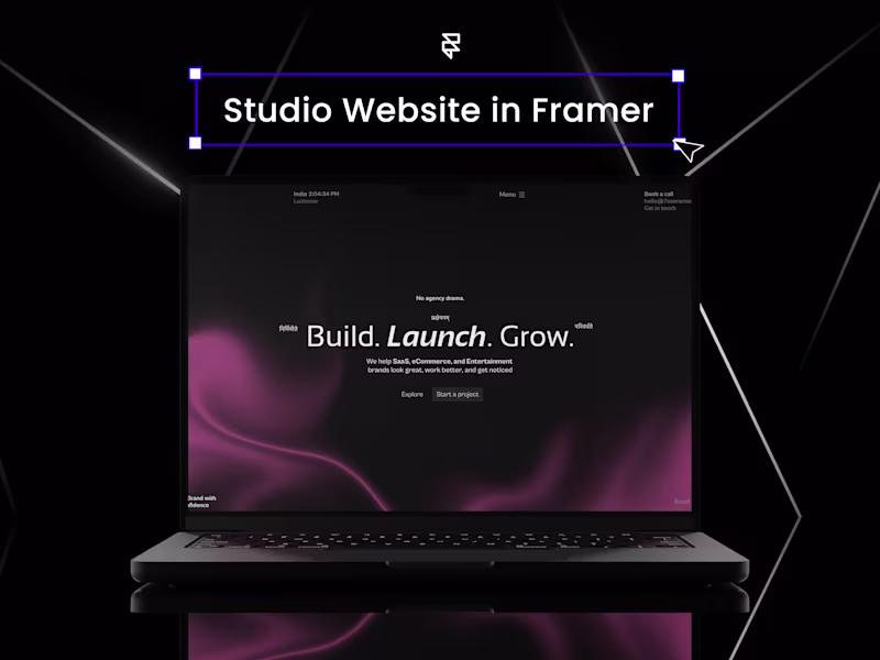 Cover image for Marketing Studio Website Redesign 
