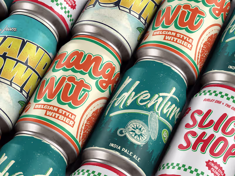 Cover image for Craft Beverage Label and Packaging Design