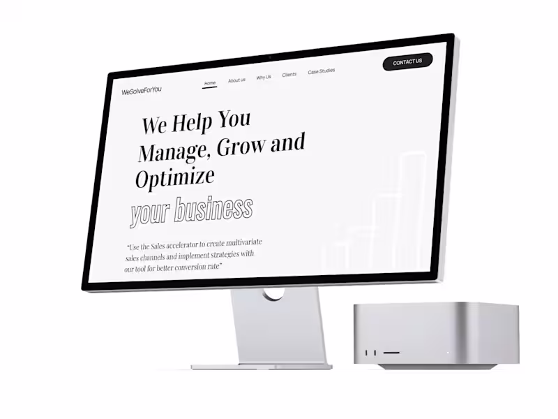 Cover image for ⚜️ Branding and Web Design from ZERO - WeSolveForYou