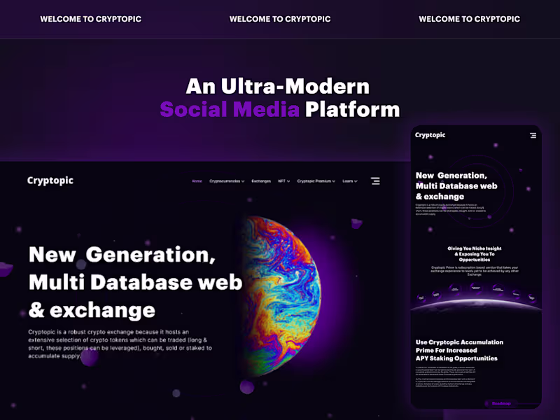 Cover image for Cryptopic: Your Robust Crypto Exchange