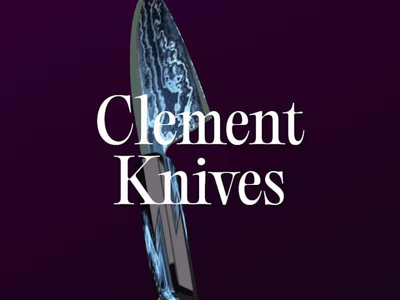 Cover image for Brand Identity & Website for Craft Knife Company