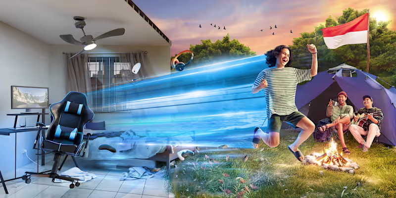 Cover image for (TRAVELOKA) Full 3D Background for a Billboard project