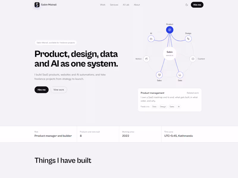 Cover image for Astro portfolio website: 100 for accessibility and SEO on mobile