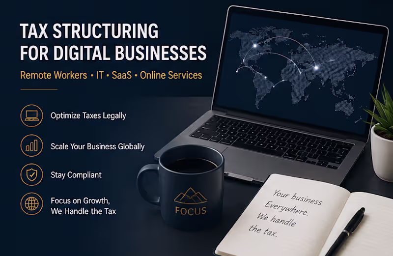 Cover image for Provided tax structuring and consultation