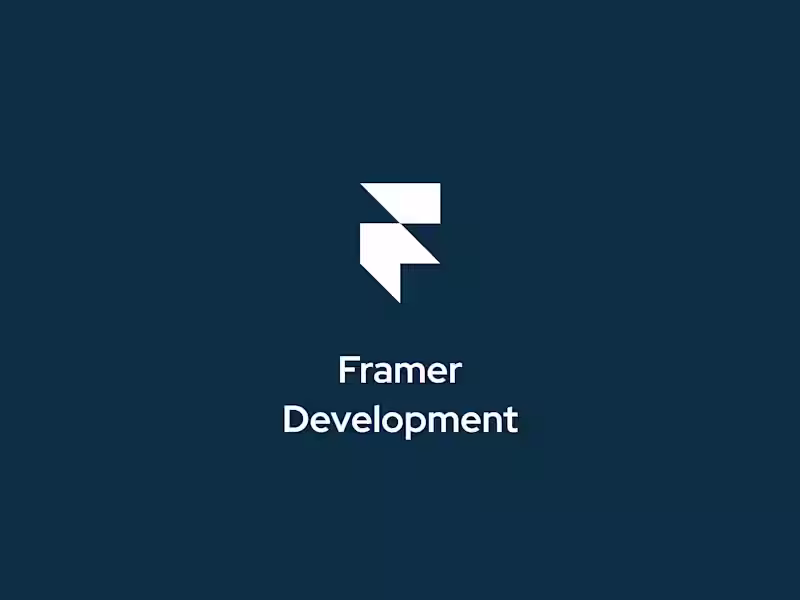 Cover image for Framer Development