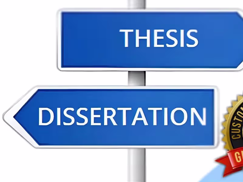 Cover image for Dissertation 
