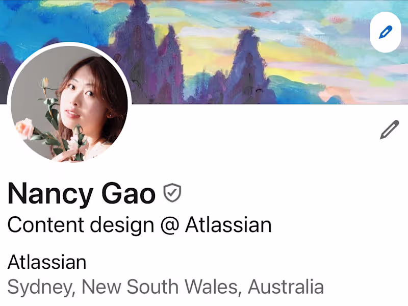 Cover image for Content design and product designer