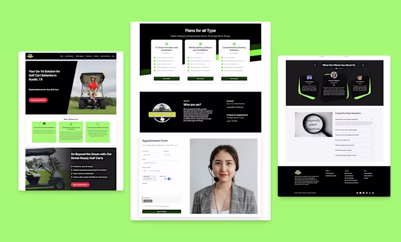 Cover image for Design or redesign responsive Webflow Landing Page
