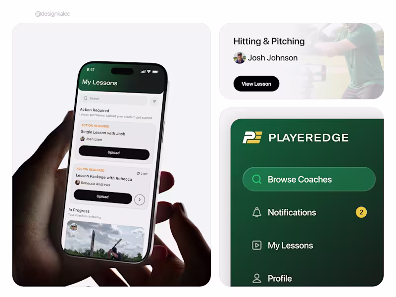 Cover image for PlayerEdge: Coaching Platform for Youth Sports