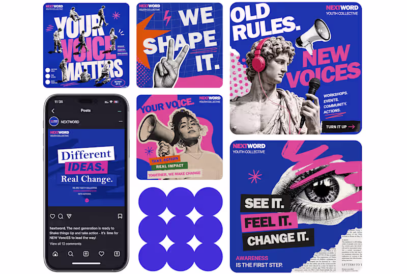 Cover image for A bold and dynamic social