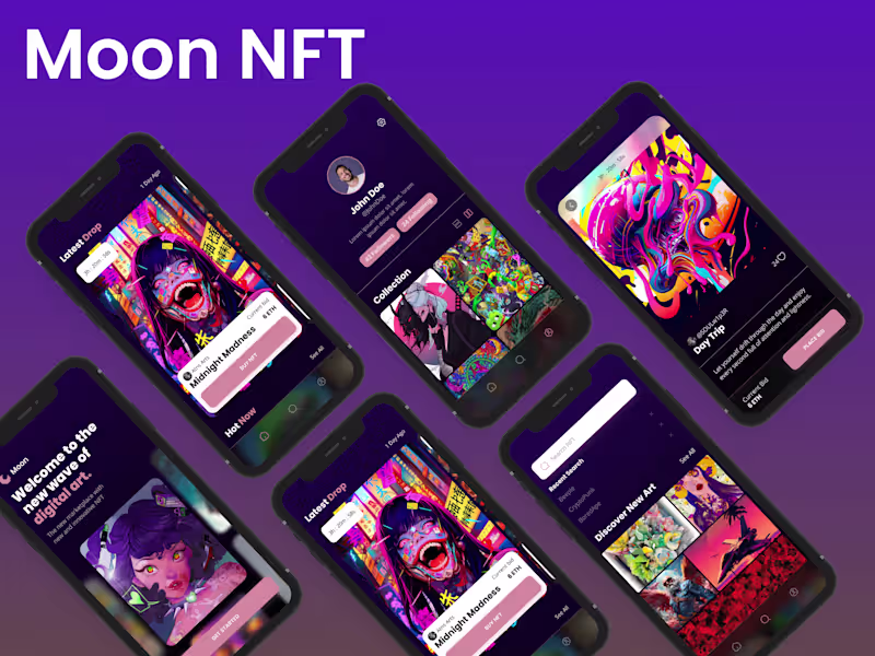 Cover image for Moon NFT- Final Case Study