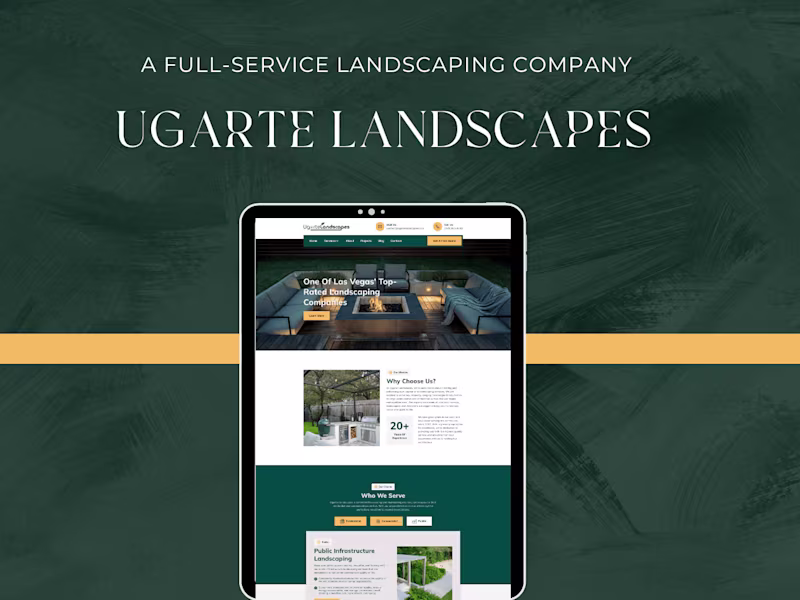 Cover image for Ugarte Landscapes