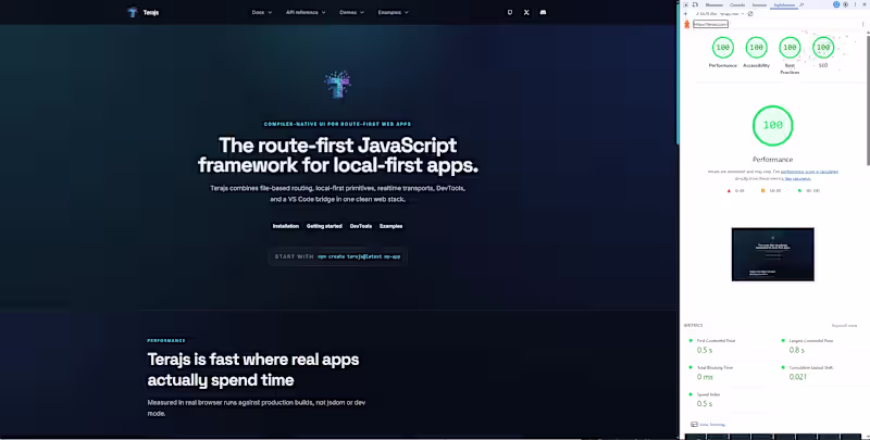 Cover image for Terajs.com (http://Terajs.com) — The Official