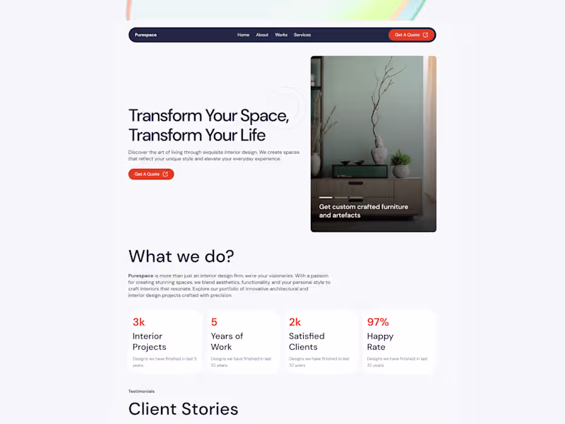 Cover image for I will design the perfect website for your brand or product
