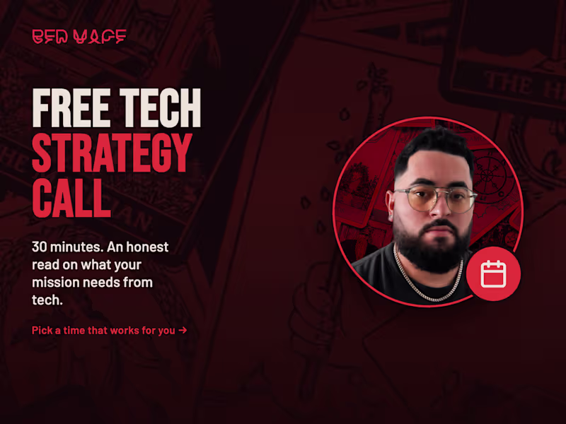 Cover image for Free Tech Strategy Call: 30 Minutes, Honest Advice