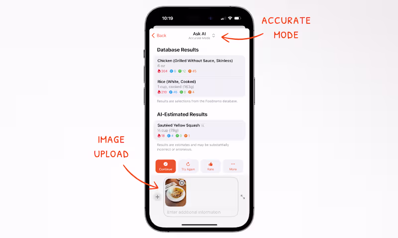 Cover image for Ask AI for Foodnoms