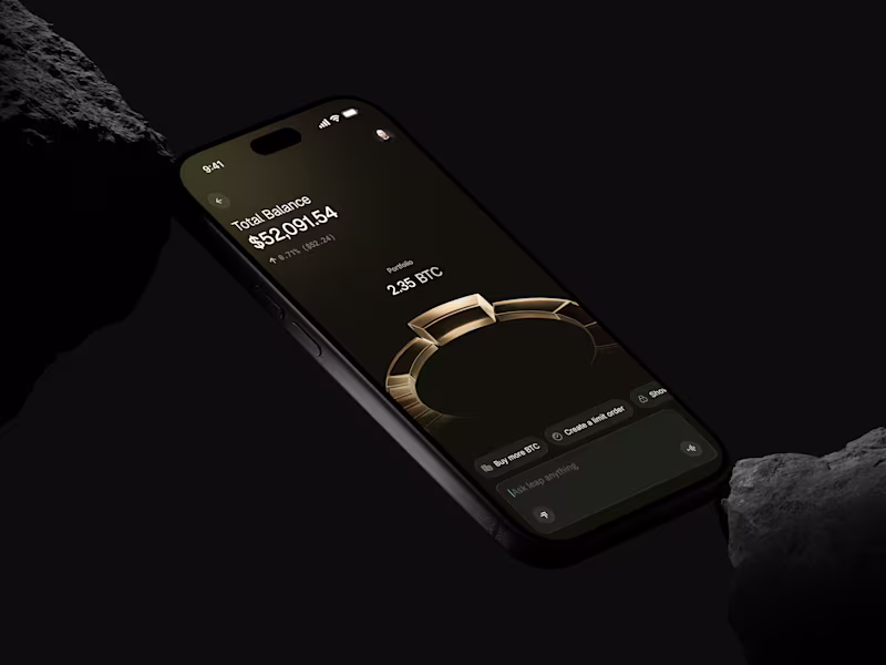 Cover image for Leap: Crypto Trading App Design