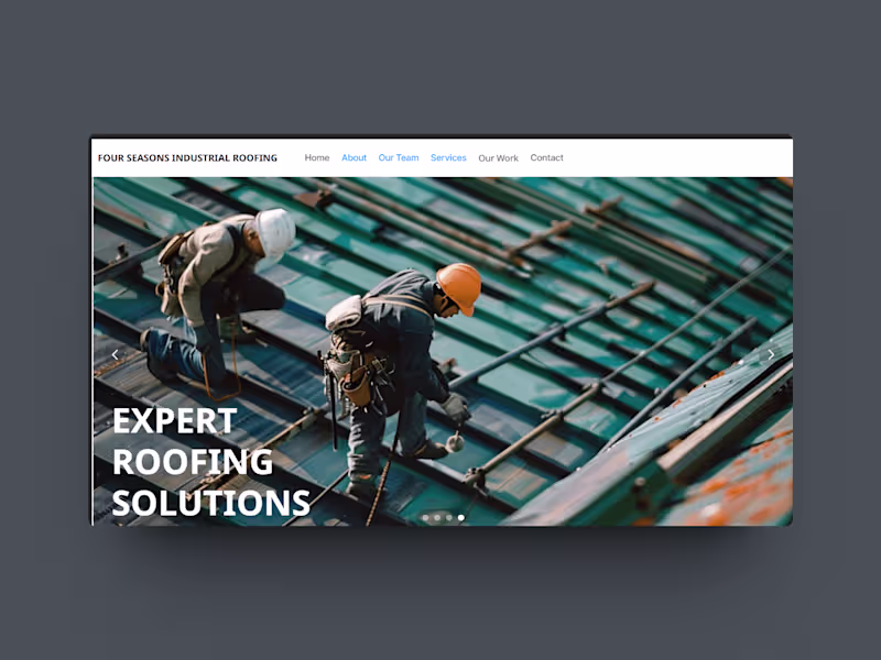 Cover image for Four Seasons Industrial Roofing 