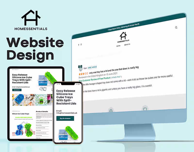 Cover image for Homessentials | Website Design & WordPress Dev