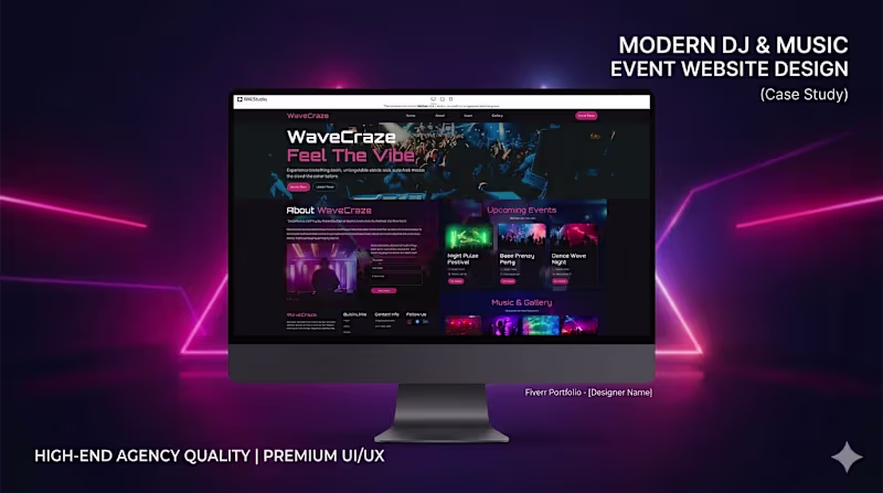 Cover image for Modern DJ & Music Event
