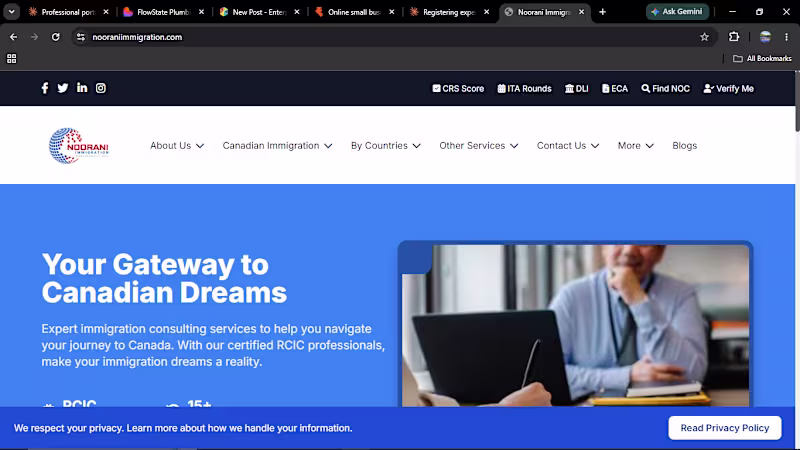 Cover image for Developed a professional, high-performance website