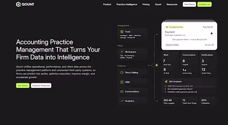 Cover image for Qount is an accounting practice