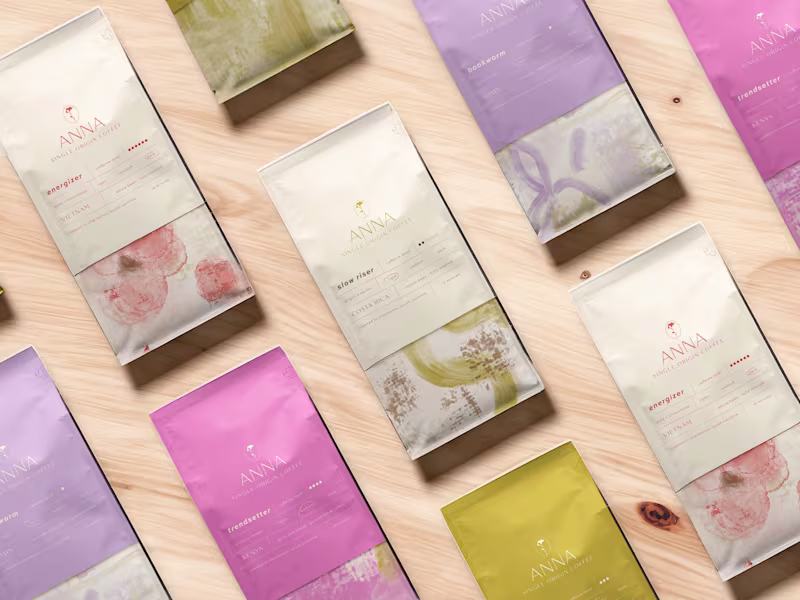 Cover image for ANNA Coffee - Brand Identity and Packaging