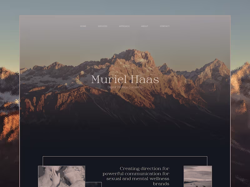 Cover image for Muriel Haas is a digital