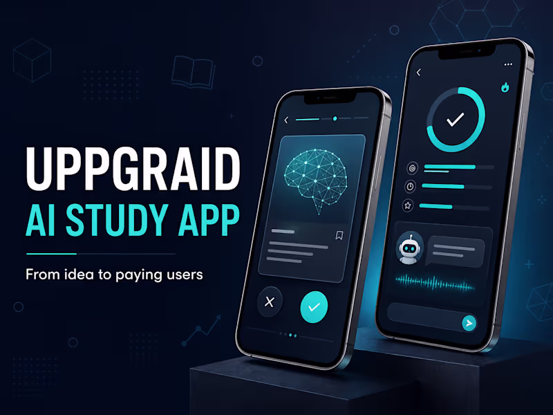Cover image for From idea to an AI study app with paying users
