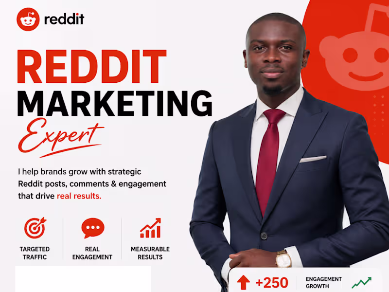 Cover image for Reddit Marketing Expert | Community Growth & Organic Visibility