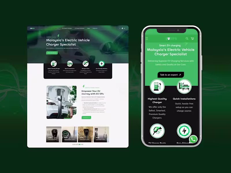 Cover image for Project Description: Redesigned the Shopify store