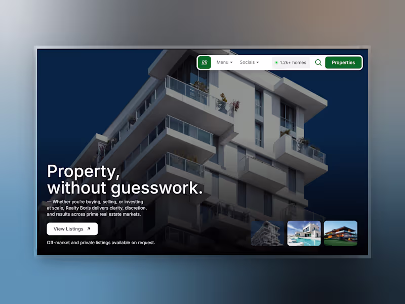 Cover image for Realty Boris is a luxury
