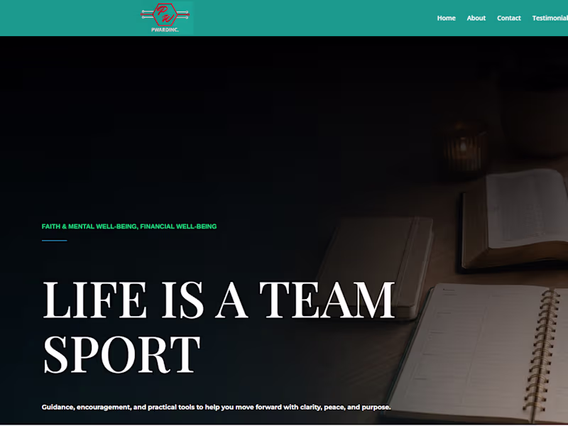 Cover image for Paul Ward Inc LLC WordPress Website Design