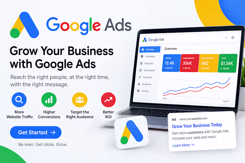 Cover image for **Google Ads Expert | Professional Google Ads Campaign 