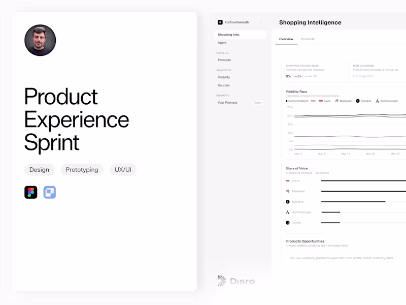 Cover image for Product Experience Sprint — One Week, One Critical Flow